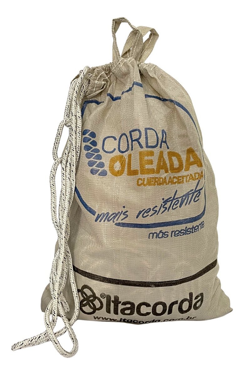Corda Oleada Trançada 8mm Sacola